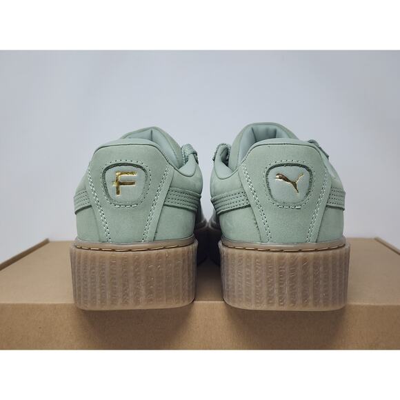 Puma Creeper Phatty Rihanna Fenty WMNS GREEN FOG 399865-02 Size 8.5w - Picture 4 of 7